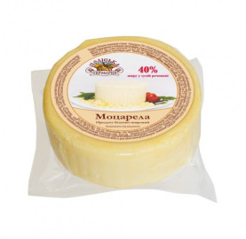 Сир Моцарелла шайба ТМ Поліська сироварня 0,5 кг